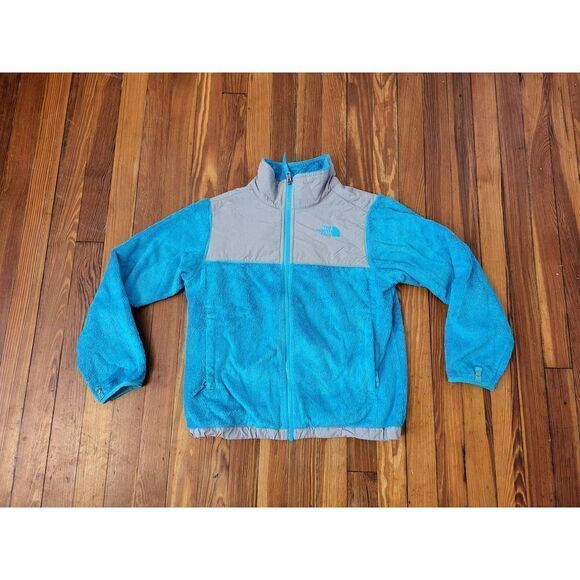 North Face Osito Fleece Blue Size Youth Large in good condition
